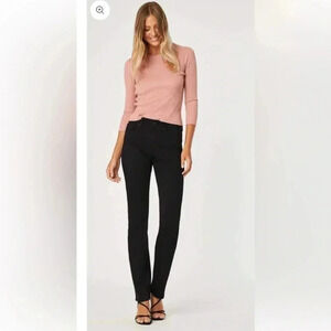 Mavi Kendra High Rise Straight Leg Black Jeans  Size 26